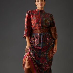 FARM Rio Multicolor Floral Maxi Dress